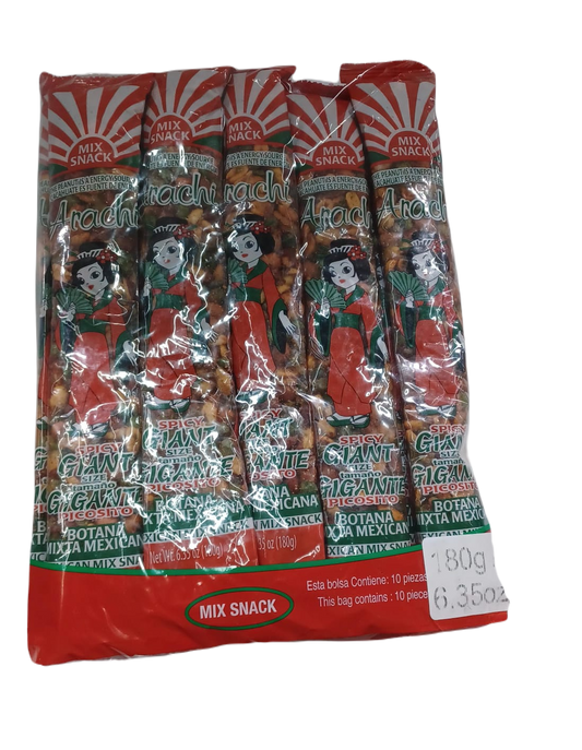 Avila Arachi Picosito Spicy Giant Mix Snack 10ct