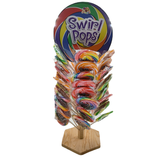 Swirl Pops Tree Stand with Display 48ct