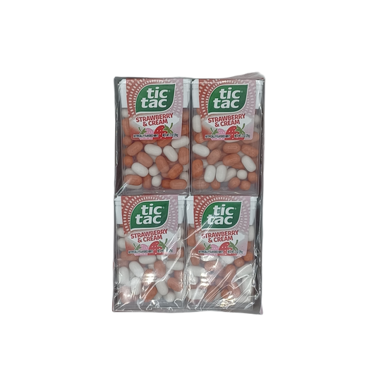 TicTac Strawberry & Cream 12ct