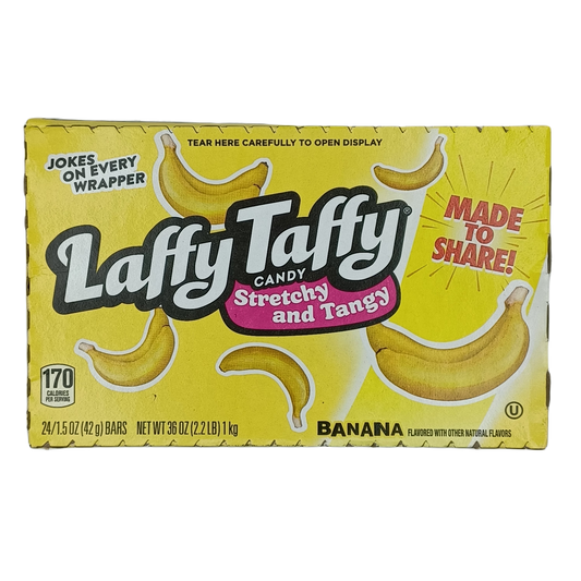 Laffy Taffy Strechy & Tangy Banana 1.5oz/24ct