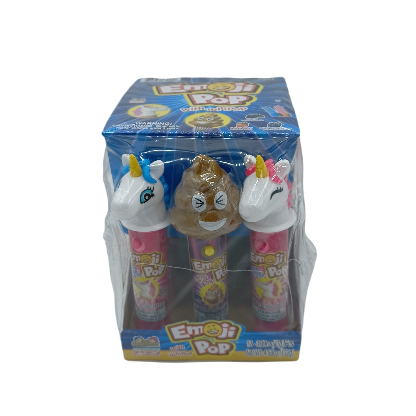 Kidsmania Emoji Pop .39z/12ct