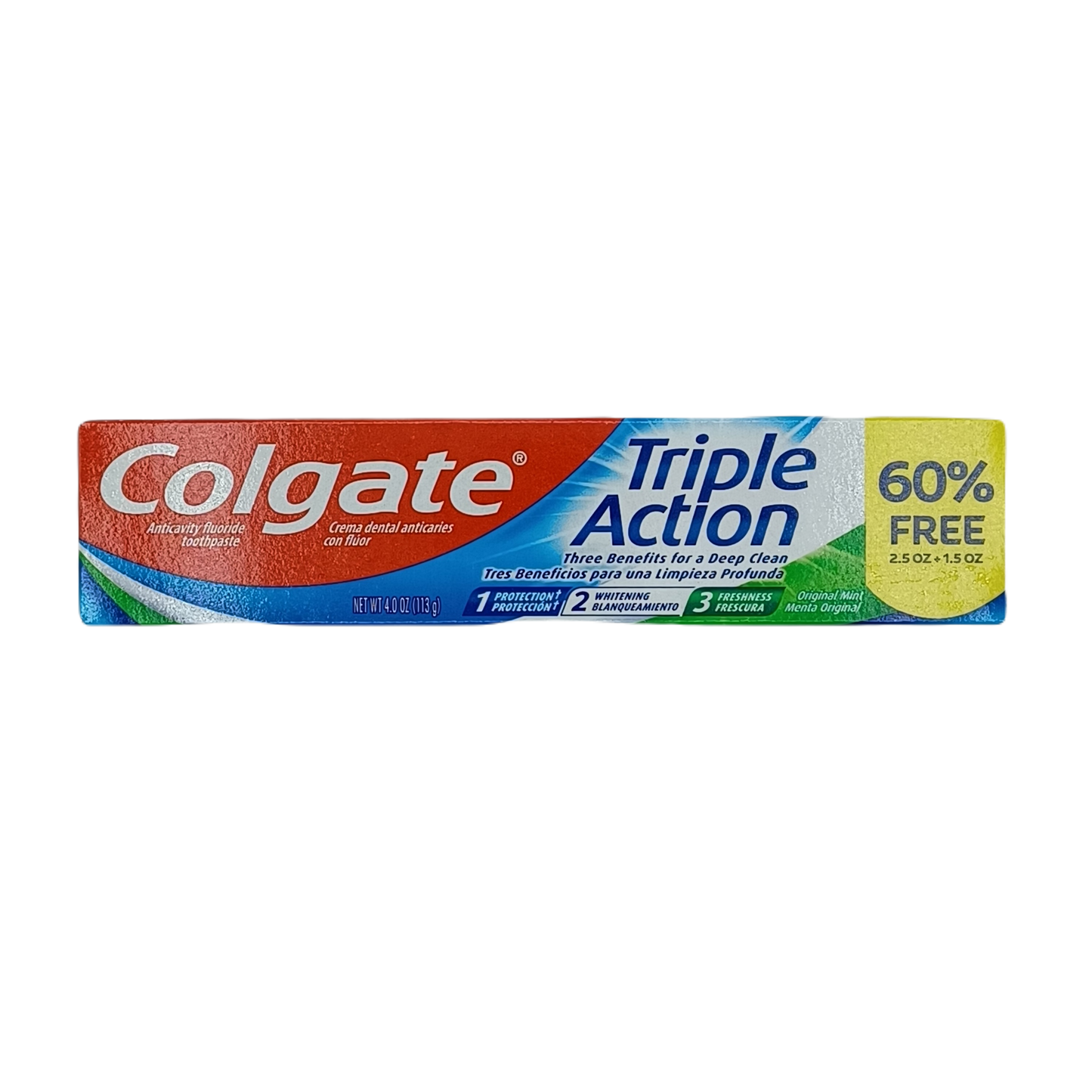 Colgate Triple Action Original Mint 4.0z