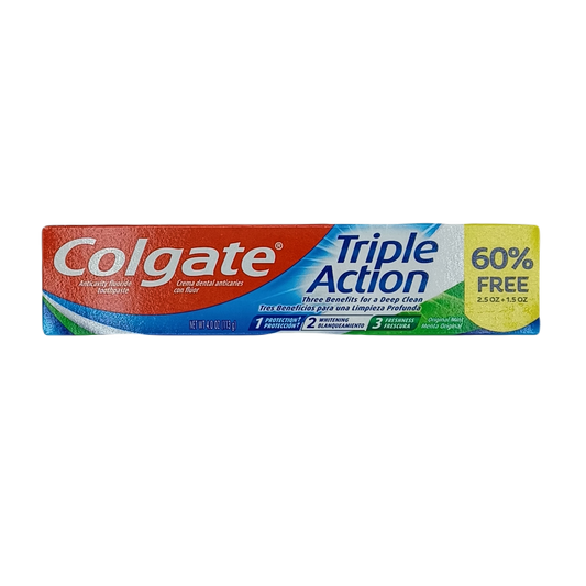 Colgate Triple Action Original Mint 4.0z