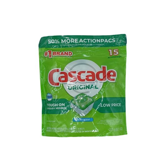 Cascade Fresh Scent Dishwasher Pods 15ct