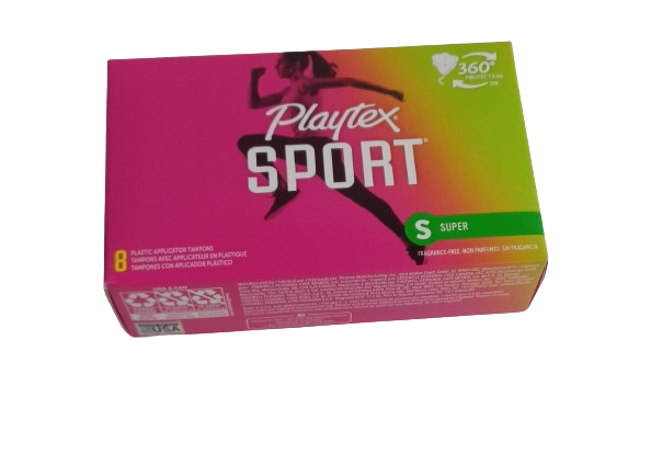 Playtex Sport Super 8ct