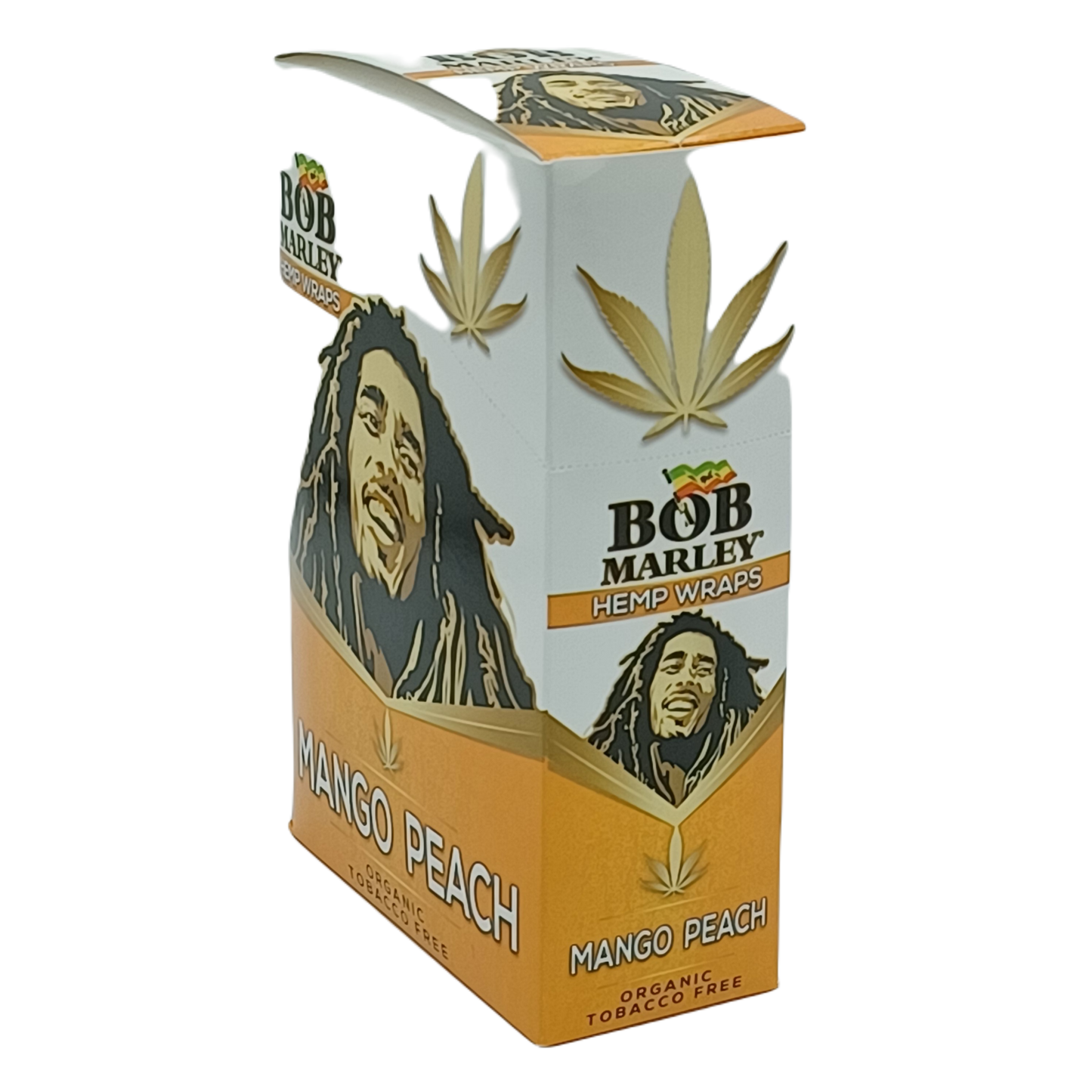 Bob Marley Hemp Wrap Mango Peach 25/2ct