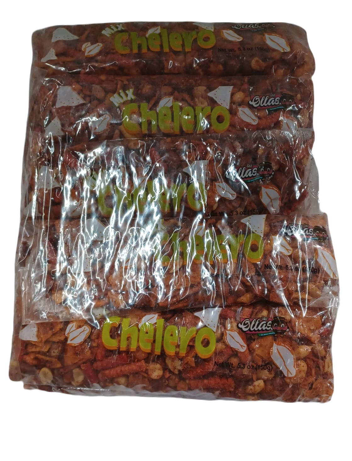 Las Ollas Chelero Peanut & Corn Mix 5.3oz/12ct