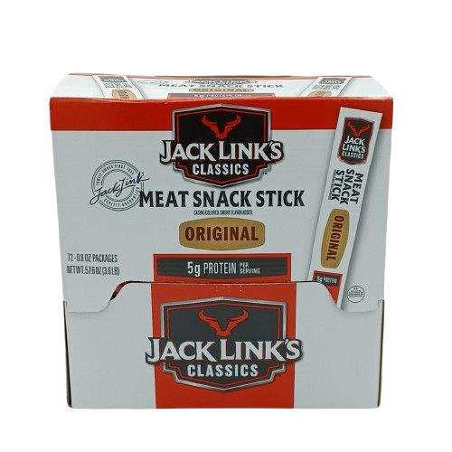 Jack Links Classic Beef Original Stick .8oz/72ct