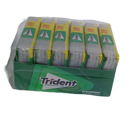 Trident Spearmint 28pk/6ct