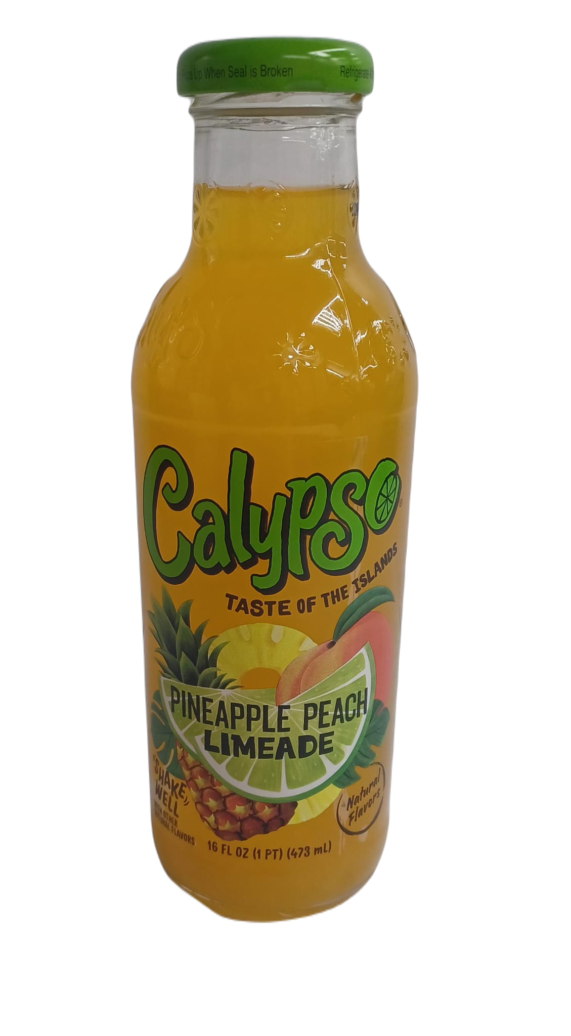 Calypso Pineapple Peach Limeade 16oz/12ct