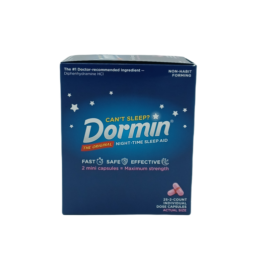 Dormin Sleep Aid Caps 2/25ct