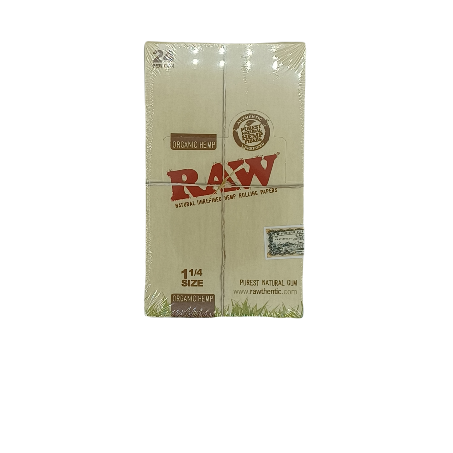 Raw Organic Hemp 1.25 24ct