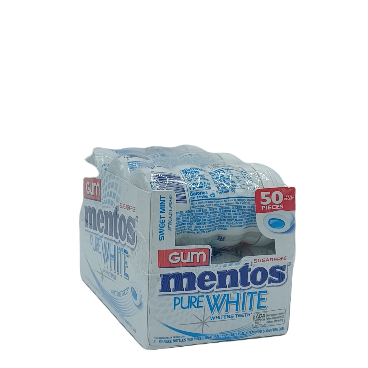 Mentos Pure White Sweet Mint 6ct