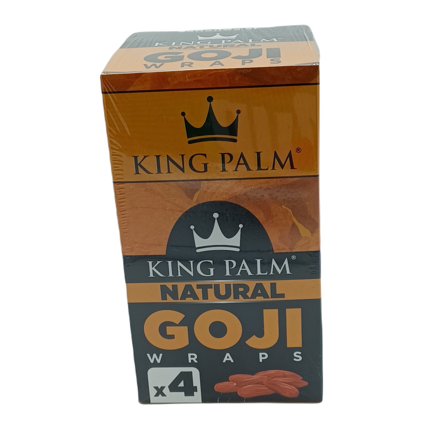 King Palm Goji Wrap Natural 4pk/15ct