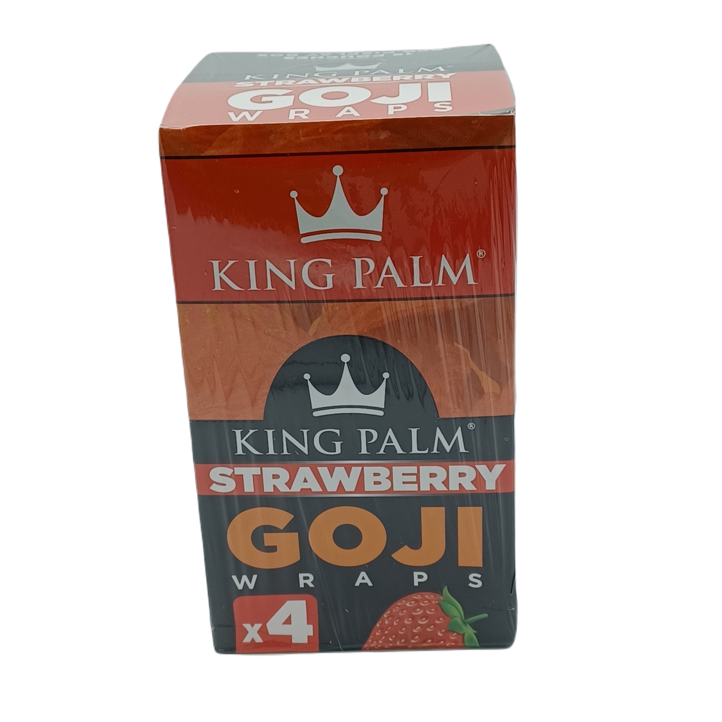 King Palm Goji Wrap Strawberry 4pk/15ct