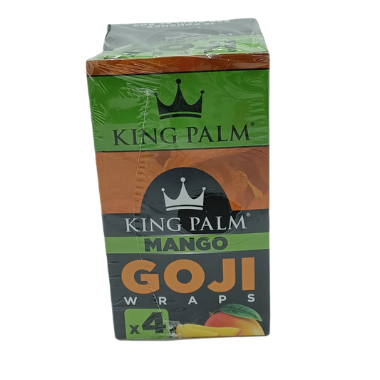 King Palm Goji Wrap Mango 4pk/15ct