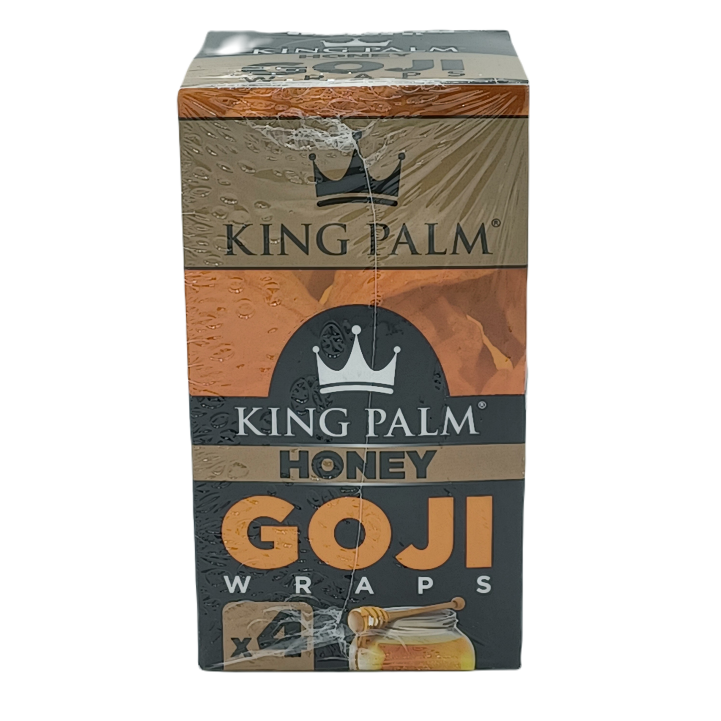 King Palm Goji Wrap Honey 4pk/15ct