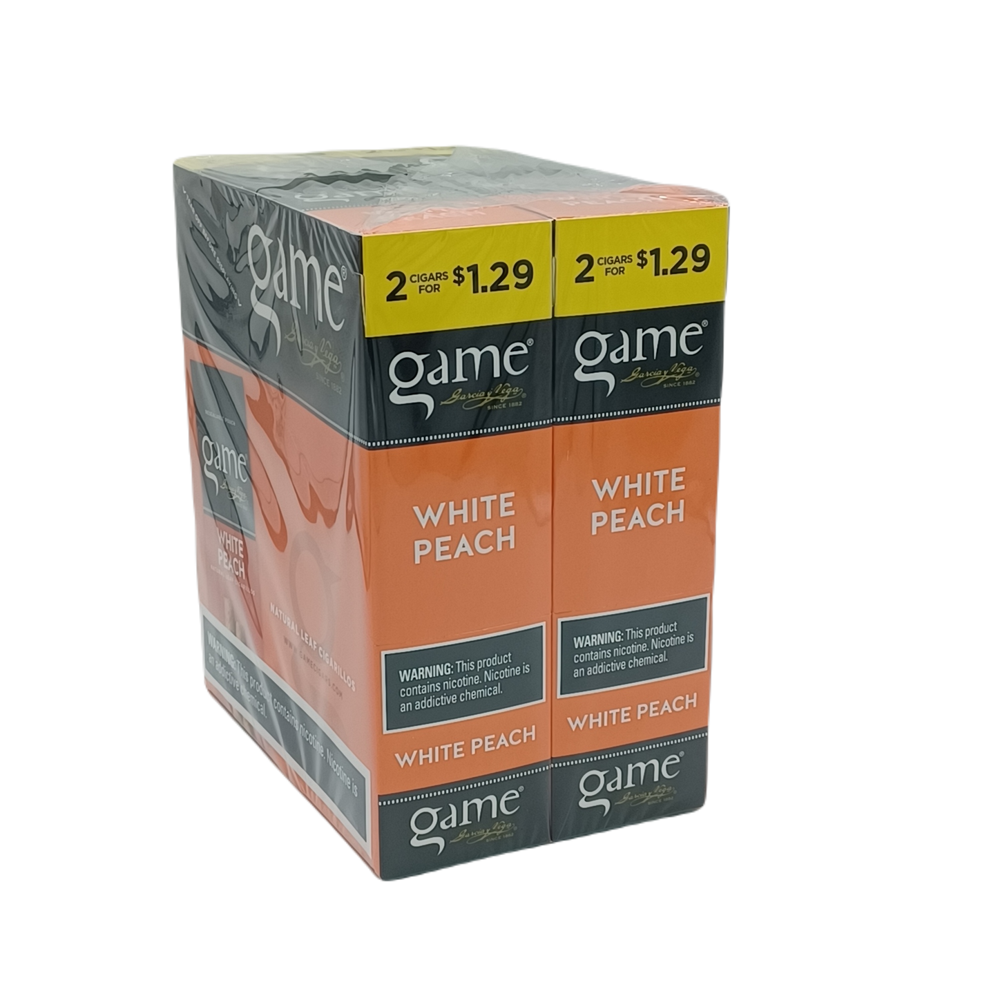 Game White Peach 2/$1.29 30/2pk