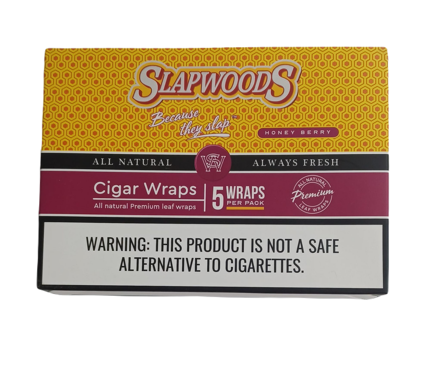 Slapwoods Wraps Honey Berry 5/10ct