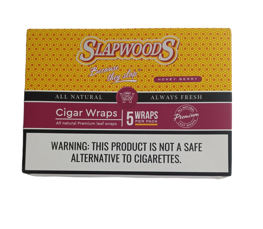 Slapwoods Wraps Honey Berry 5/10ct