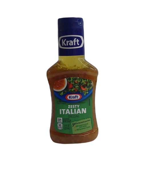 Kraft Zesty Italian Dressing 8oz