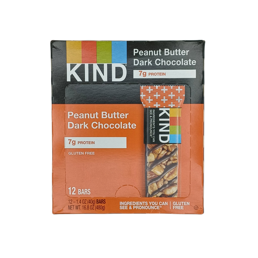 Kind Energy Dark Choc Pnut Butter 1.4oz/12ct