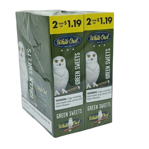 White Owl Green Sweets 2/$1.19 30/2pk