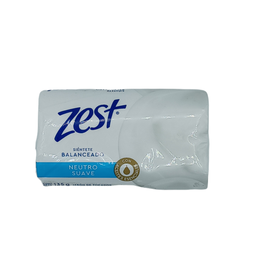 Zest Bar Soap Neutro Suave 135gm