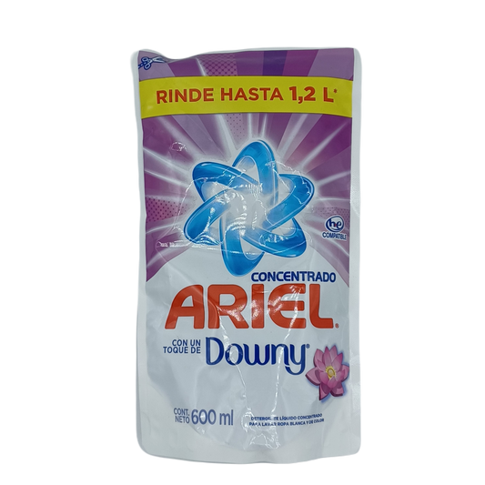 Ariel Liquid Detergent With Downy 600ml