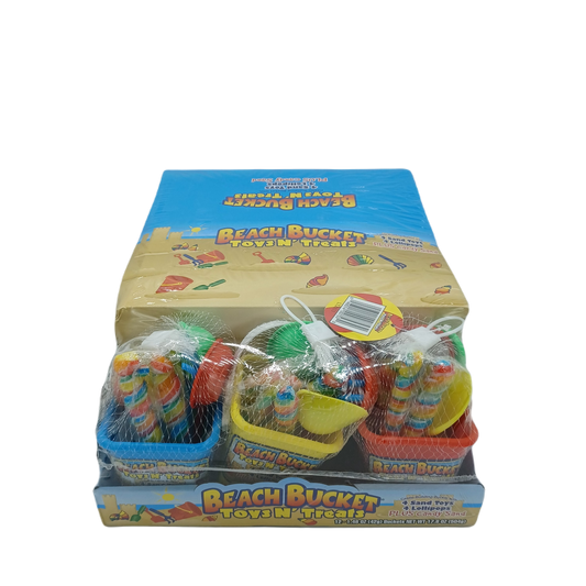 Beach Bucket Toys N Treats 1.48oz/12ct