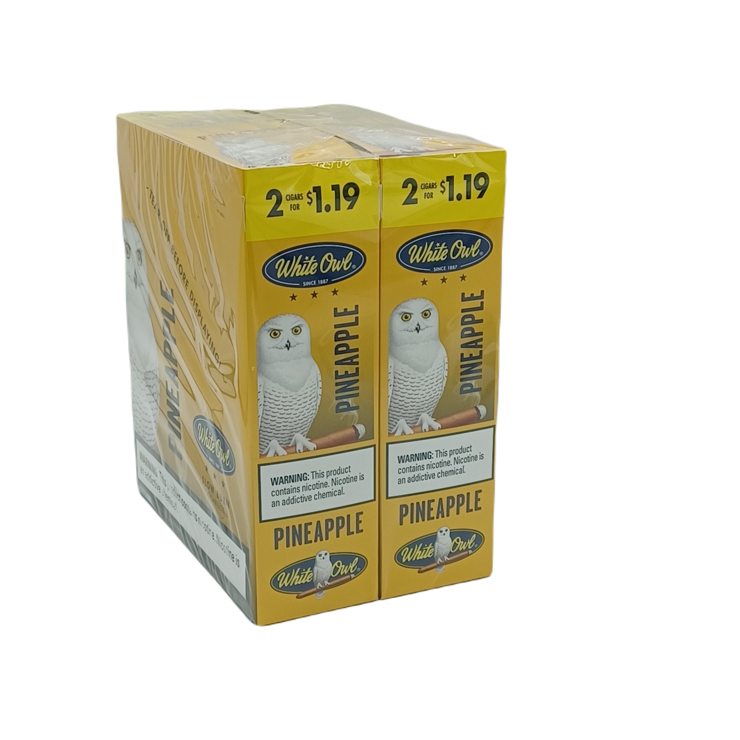 White Owl Pineapple 2/$1.19 30/2pk