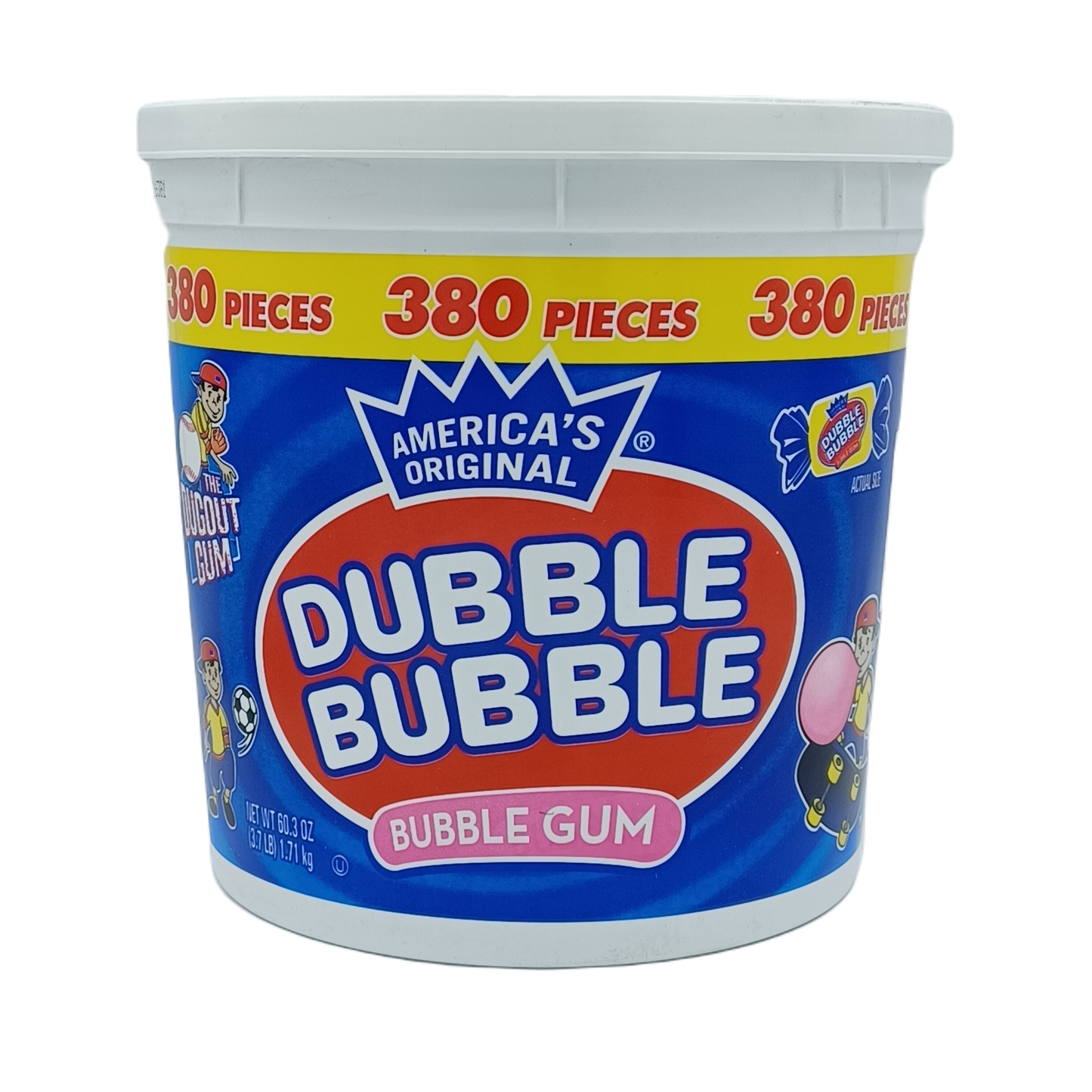 DubbleBubble BubbleGum 380ct