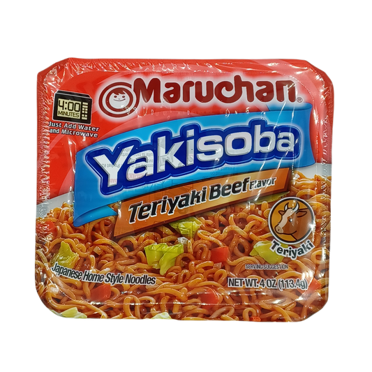 Maruchan Yakisoba Teriyaki Beef 4oz/8ct