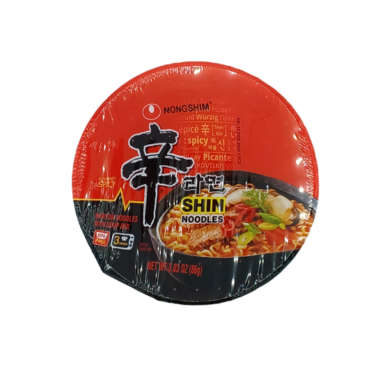 Nongshim Bowl Shin Noodles 3.3z/12ct