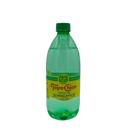 Topo Chico Lime Plastic 20oz/24ct