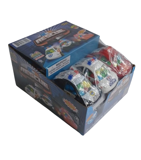 Kidsmania Rescue Cars .42oz/12ct