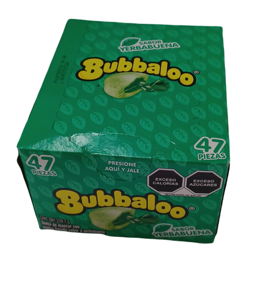 Bubbaloo Yerbabuena 5.1g/47ct