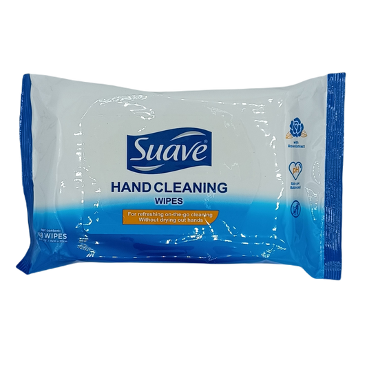 Suave Hand Clean Wipes 48ct