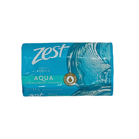 Zest Bar Soap Aqua 135gm