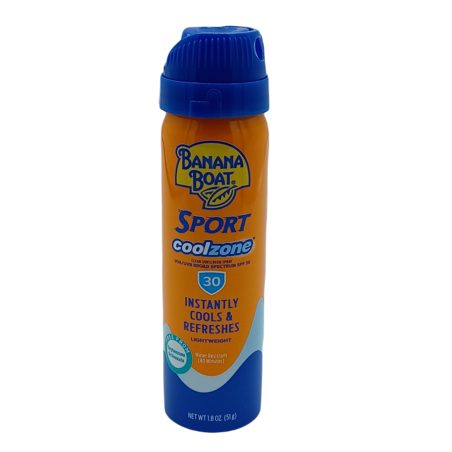 Banana Boat Sport Cool Zone Sunscreen 1.8oz Spray