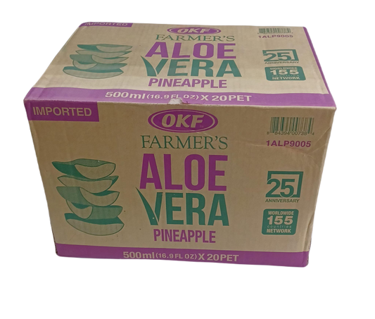 OKF AloeVera Pineapple 16.9z/20ct