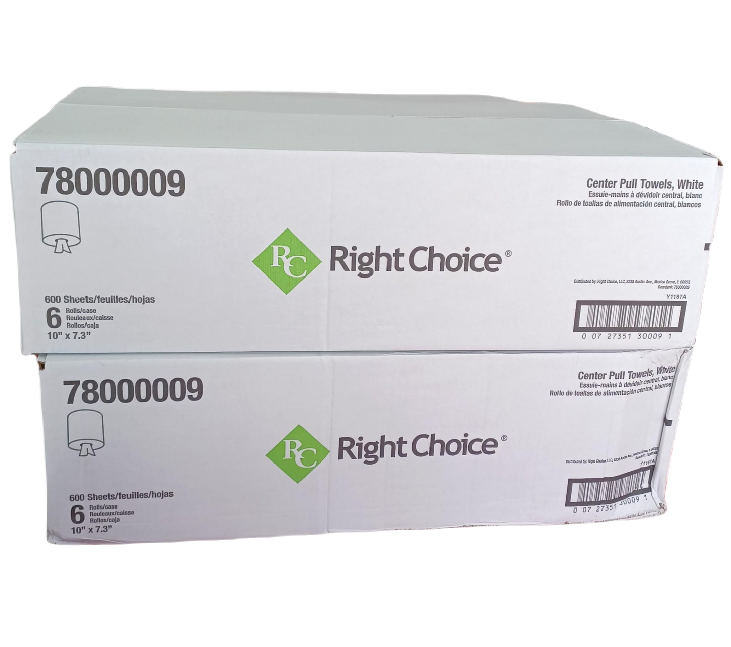 Right Choice Center Pull PaperTowel White 6ct