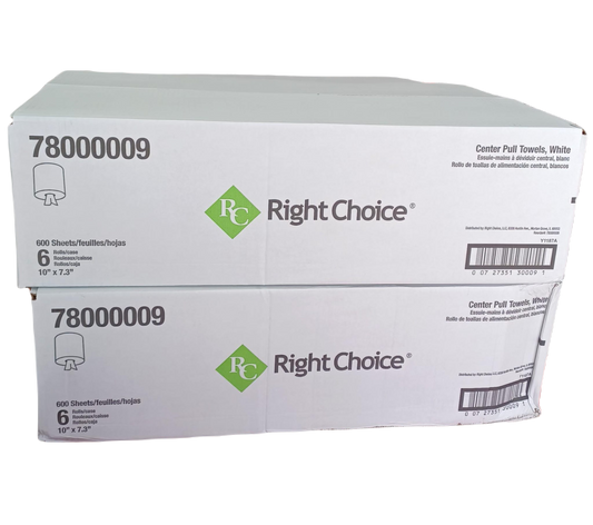 Right Choice Center Pull PaperTowel White 6ct