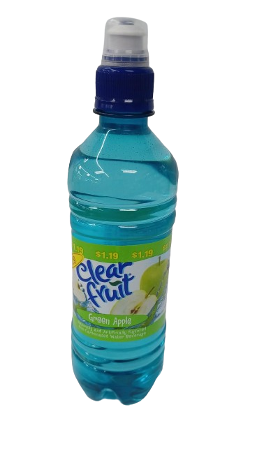 ClearFruit Green Apple 16.9z/24ct