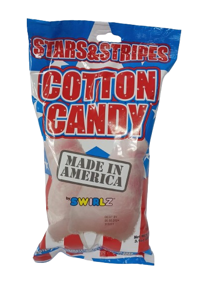 Stars & Stripes Cotton Candy 3.1oz PEG