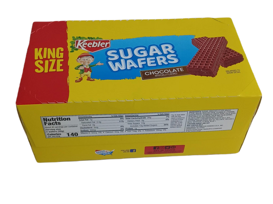 Keebler Sugar Wafers Chocolate 4.4oz/ 9ct