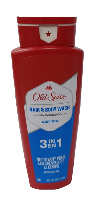 Old Spice 3in1 Hair & Body 18z/532ml