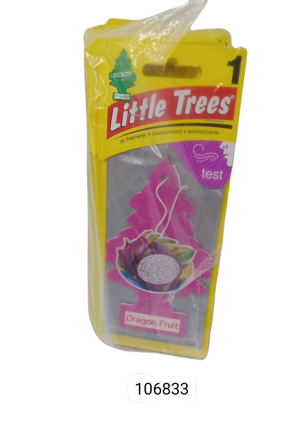 Little Tree Airfreshener Dragon Fruit 24ct