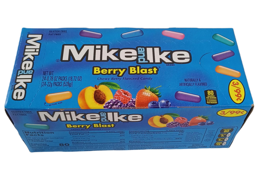 Mike and Ike Berry Blast 3/$99c .78oz/24ct