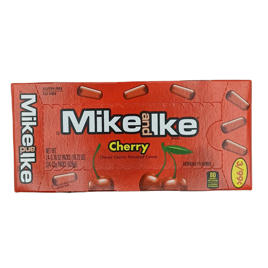 Mike and Ike Cherry 3/$99c .78oz/24ct